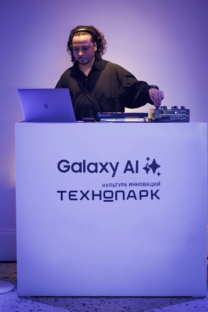 Выездной бар на презентации смартфона SAMSUNG Galaxy S25